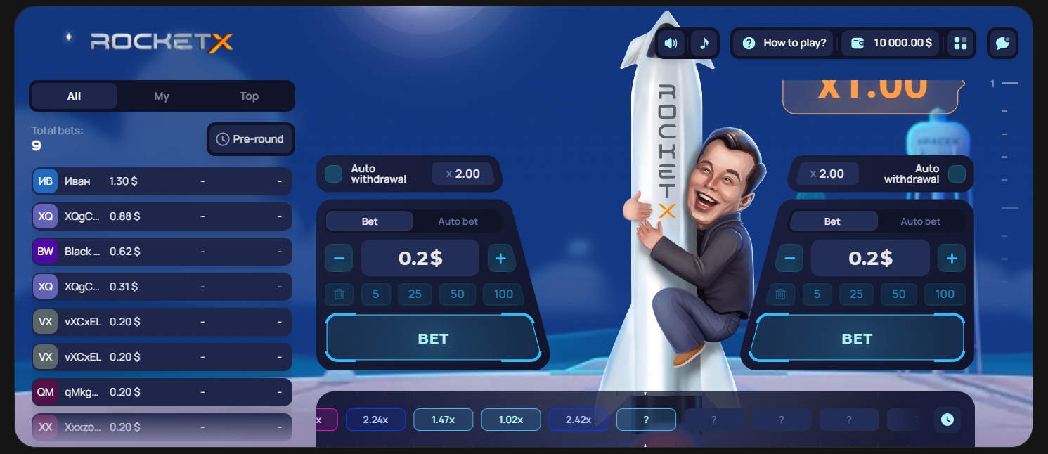 1win-rocketX